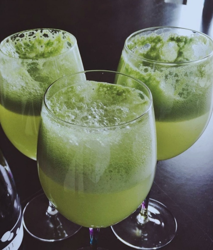 Green Juice Mimosa